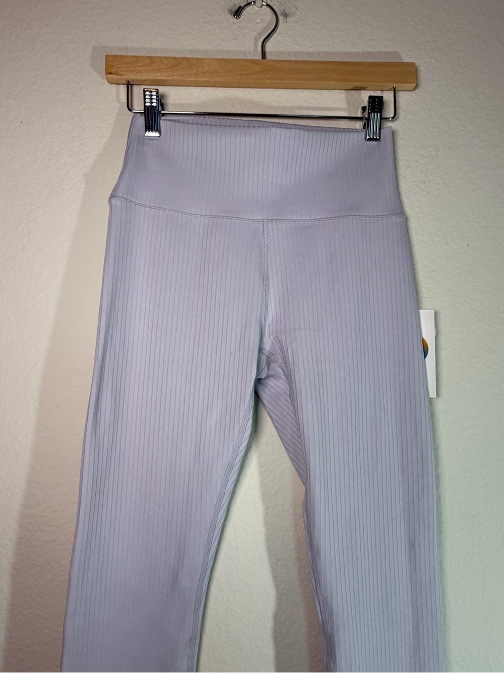 NWT Vuori Inversion Rib Legging Lavender Ice S High Rise Yoga VW4134 - Picture 12 of 12